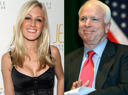 Heidi Montag, John McCain Heidi Montag, John McCain