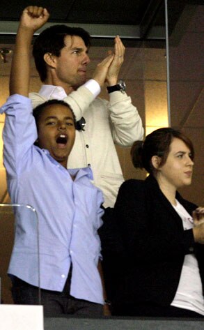Tom Cruise, Connor, Isabella Tom Cruise, Connor, Isabella