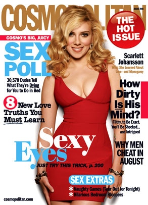 Scarlett Johansson, Cosmopolitan Magazine Scarlett Johansson, Cosmopolitan Magazine