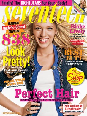 Blake Lively, Seventeen Magazine Blake Lively, Seventeen Magazine