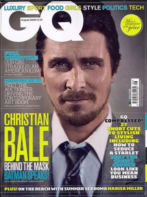 Christian Bale GQ UK Christian Bale GQ UK
