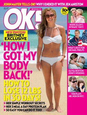 Britney Spears OK! Cover Britney Spears OK! Cover