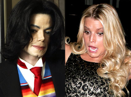 Michael Jackson, Jessica Simpson Michael Jackson, Jessica Simpson