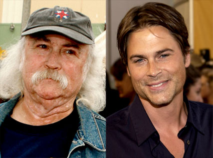 Rob Lowe, David Crosby Rob Lowe, David Crosby