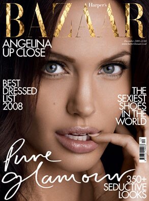 Angelina Jolie, Harper's Bazaar Magazine (UK) Angelina Jolie, Harper's Bazaar Magazine (UK)