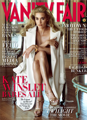 Kate Winslet, Vanity Fair Magazine Kate Winslet, Vanity Fair Magazine