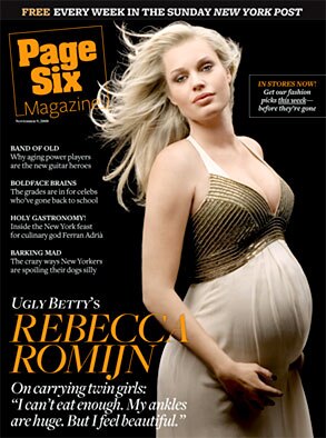 Rebecca Romijn, Page Six Magazine Cover Rebecca Romijn, Page Six Magazine Cover