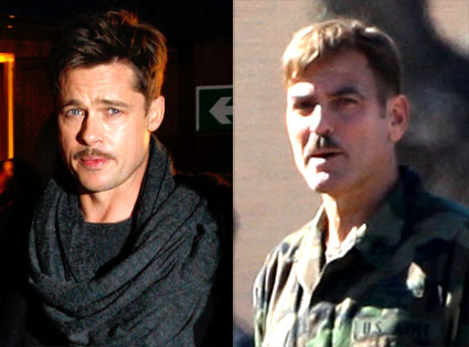 Brad Pitt, George Clooney Brad Pitt, George Clooney