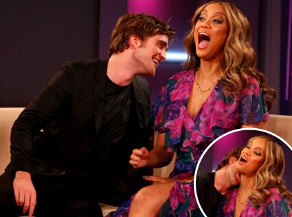 Robert Pattinson, Tyra Banks Robert Pattinson, Tyra Banks