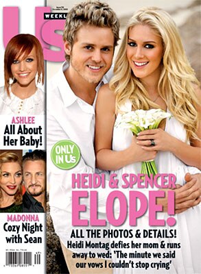 Heidi Montag, Spencer Pratt, US Weekly Cover Heidi Montag, Spencer Pratt, US Weekly Cover