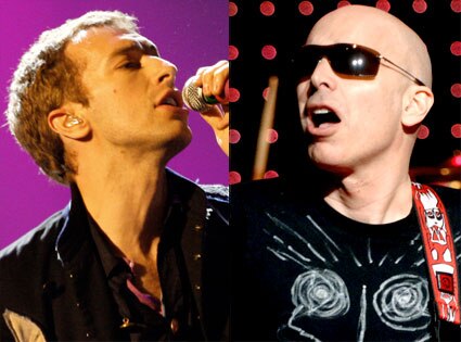 Joe Satriani, Chris Martin Joe Satriani, Chris Martin