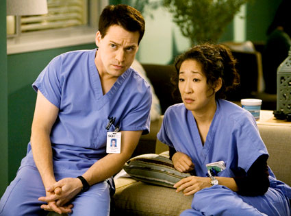 Grey's Anatomy, Sandra Oh, T.R. Knight Grey's Anatomy, Sandra Oh, T.R. Knight