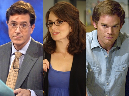 Stephen Colbert, Colbert Report, Tina Fey, 30 Rock, Michael C.Hall, Dexter Stephen Colbert, Colbert Report, Tina Fey, 30 Rock, Michael C.Hall, Dexter