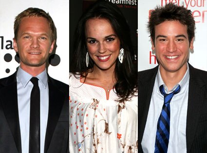 Neil Patrick Harris, Erin Cahill, Josh Radnor Neil Patrick Harris, Erin Cahill, Josh Radnor
