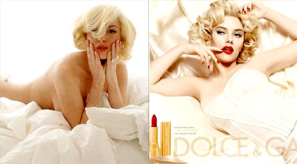 Lindsay Lohan, New York Magazine, Scarlett Johansson, Dolce and Gabbana Ad Lindsay Lohan, New York Magazine, Scarlett Johansson, Dolce and Gabbana Ad