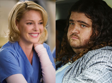 Katherine Heigl (Grey's Anatomy), Jorge Garcia (Lost) Katherine Heigl (Grey's Anatomy), Jorge Garcia (Lost)