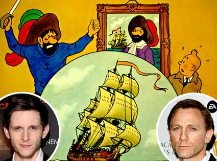 Jamie Bell, Daniel Craig, The Adventures of TinTin Jamie Bell, Daniel Craig, The Adventures of TinTin
