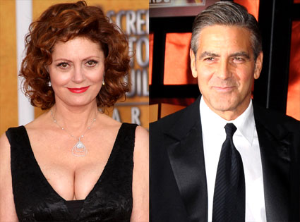 Susan Sarandon, George Clooney Susan Sarandon, George Clooney