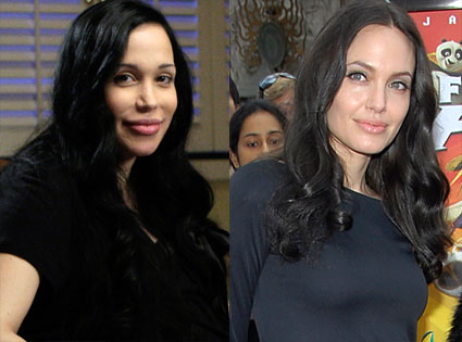 Nadya Suleman, Angelina Jolie Nadya Suleman, Angelina Jolie