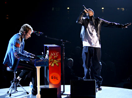 Chris Martin, Jay- Z Chris Martin, Jay- Z