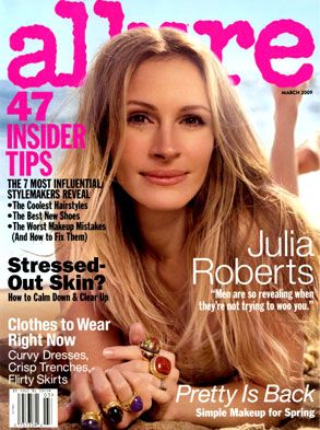 Julia Roberts, Allure Magazine Julia Roberts, Allure Magazine