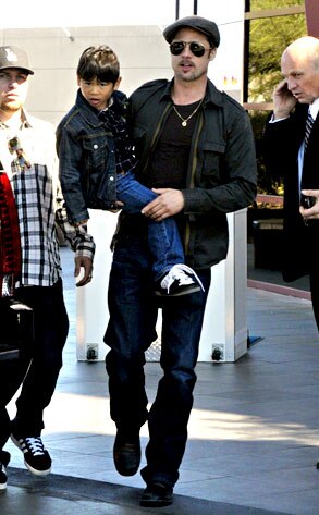 Brad Pitt, Pax Jolie- Pitt Brad Pitt, Pax Jolie- Pitt