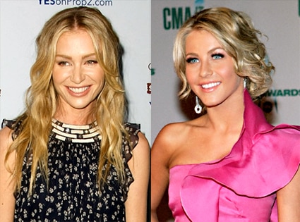 Portia deRossi, Julianne Hough Portia deRossi, Julianne Hough