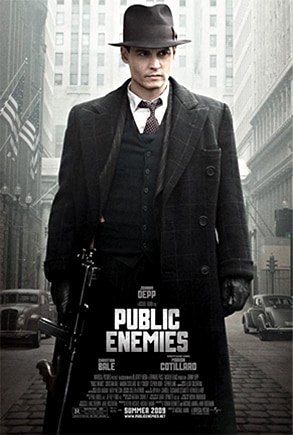 Johnny Depp, Public Enemies Poster Johnny Depp, Public Enemies Poster