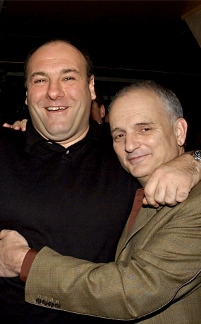 James Gandolfini, David Chase James Gandolfini, David Chase