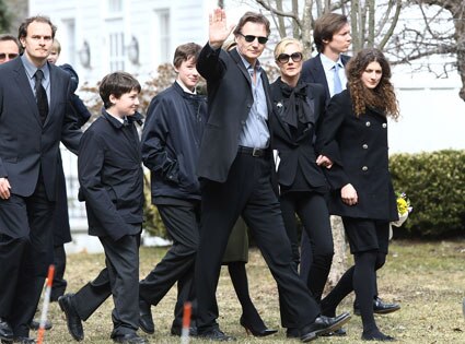 Liam Neeson, Joely Richardson, Daisy Bevan, Daniel Neeson, Micheal Neeson Liam Neeson, Joely Richardson, Daisy Bevan, Daniel Neeson, Micheal Neeson