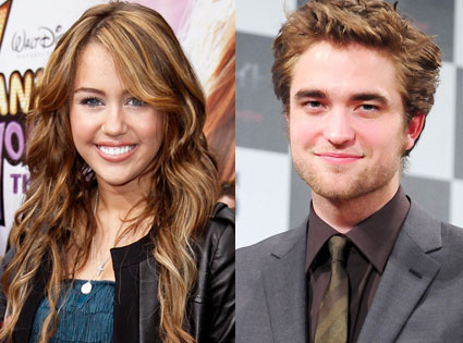 Miley Cyrus, Robert Pattinson Miley Cyrus, Robert Pattinson