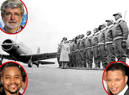 Tuskegee Airmen, George Lucas, Cuba Gooding Jr., Terrence Howard Tuskegee Airmen, George Lucas, Cuba Gooding Jr., Terrence Howard