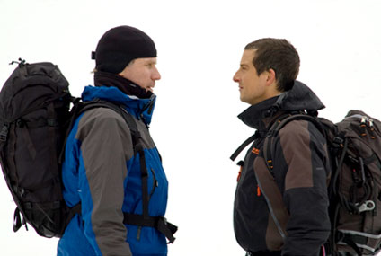 Will Ferrell, Bear Grylls, Man Vs. Wild Will Ferrell, Bear Grylls, Man Vs. Wild