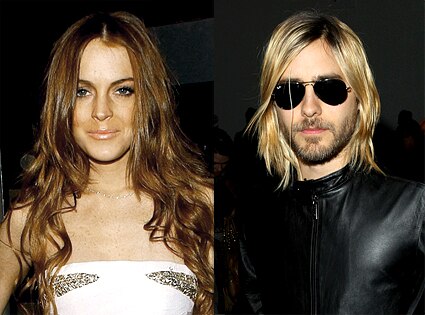 Lindsay Lohan, Jared Leto Lindsay Lohan, Jared Leto
