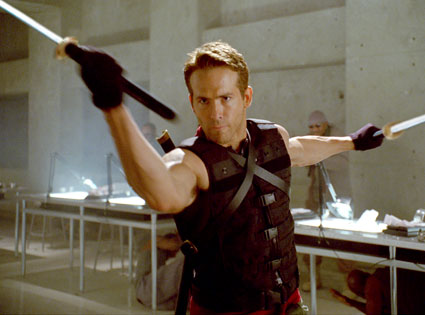 Ryan Reynolds X Men Origins Wolverine From Hot Guys With Swords E News 