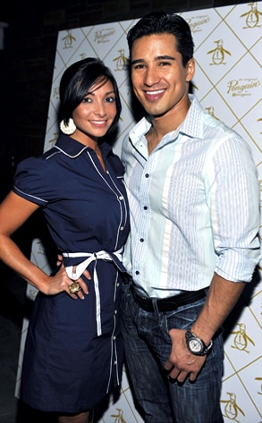 Courtney Laine Mazza, Mario Lopez Courtney Laine Mazza, Mario Lopez