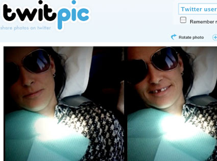 Demi Moore, Twitter, Missing Tooth Demi Moore, Twitter, Missing Tooth