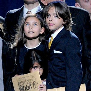 Paris Jackson, Blanket Jackson, Prince Jackson, Michael Jackson, Memorial Paris Jackson, Blanket Jackson, Prince Jackson, Michael Jackson, Memorial