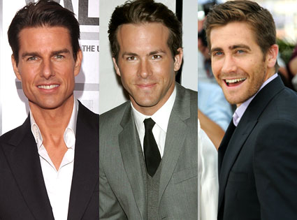 Tom Cruise, Ryan Reynolds, Jake Gyllenhaal Tom Cruise, Ryan Reynolds, Jake Gyllenhaal