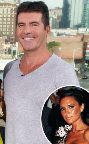 Simon Cowell, Victoria Beckham Simon Cowell, Victoria Beckham
