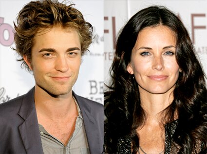 Robert Pattinson, Courteney Cox Robert Pattinson, Courteney Cox