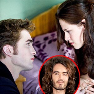 Robert Pattinson, Kristen Stewart, New Moon, Russell Brand Robert Pattinson, Kristen Stewart, New Moon, Russell Brand