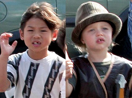 Shiloh Jolie PItt, Pax Jolie Pitt Shiloh Jolie PItt, Pax Jolie Pitt