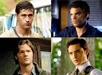 Matthew Fox, Lost, Michael C Hall, Dexter, Jared Padelecki, Supernatural, Ed Westwick, Gossip Girl Matthew Fox, Lost, Michael C Hall, Dexter, Jared Padelecki, Supernatural, Ed Westwick, Gossip Girl