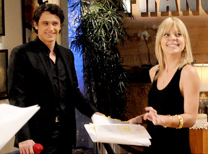 James Franco, Kirsten Storms, General Hospital James Franco, Kirsten Storms, General Hospital