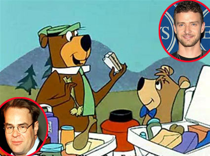 Yogi Bear, Boo-Boo, Dan Aykroyd, Justing Timberlake Yogi Bear, Boo-Boo, Dan Aykroyd, Justing Timberlake