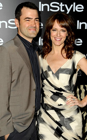 Ron Livingston & Rosemarie DeWitt from Celebrity Weddings E! News