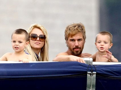 Britney Spears, Jason Trawick, Sean Preston, Jayden James
