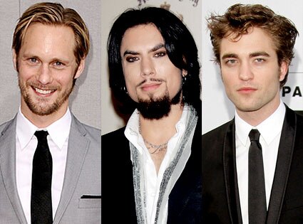 Alexander Skarsgard, Dave Navarro, Robert Pattinson Alexander Skarsgard, Dave Navarro, Robert Pattinson