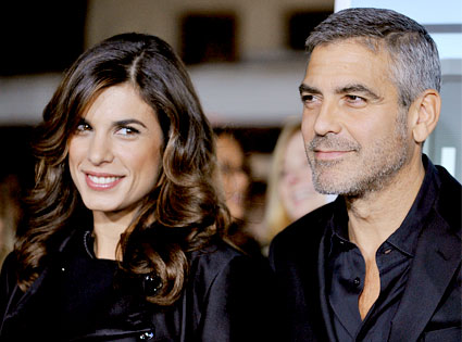Elisabetta Canalis, George Clooney Elisabetta Canalis, George Clooney